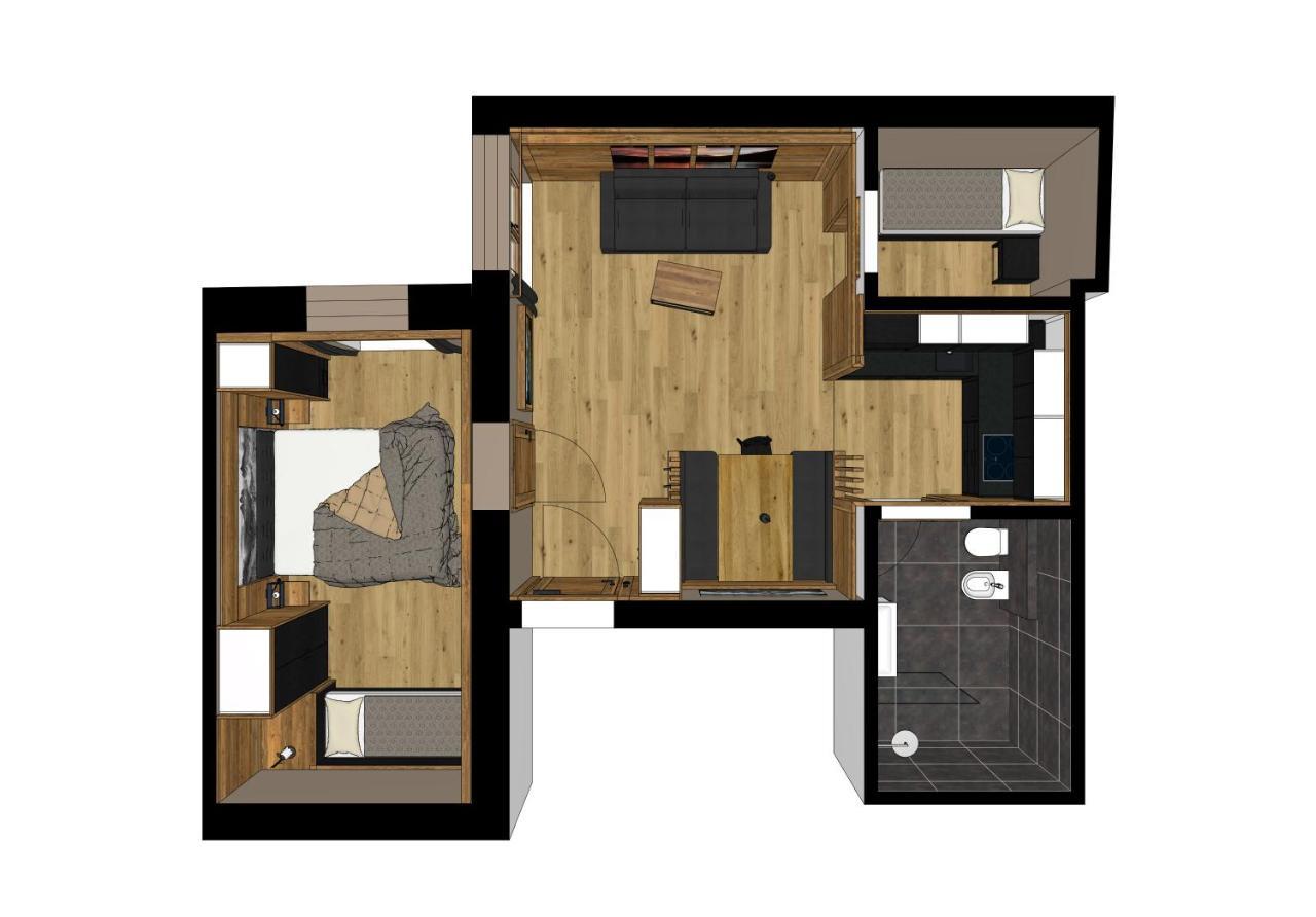 Appartements Innerkofler Mountain Home سان كانديدو المظهر الخارجي الصورة