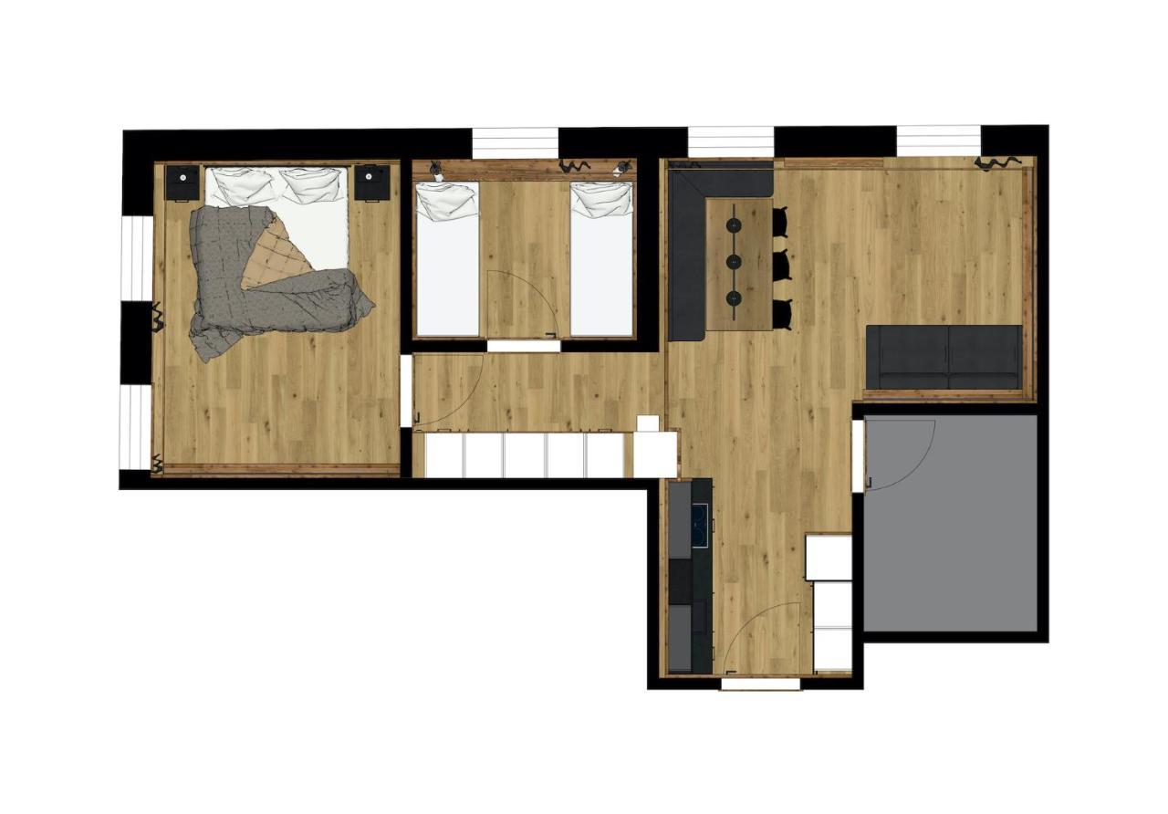 Appartements Innerkofler Mountain Home سان كانديدو المظهر الخارجي الصورة